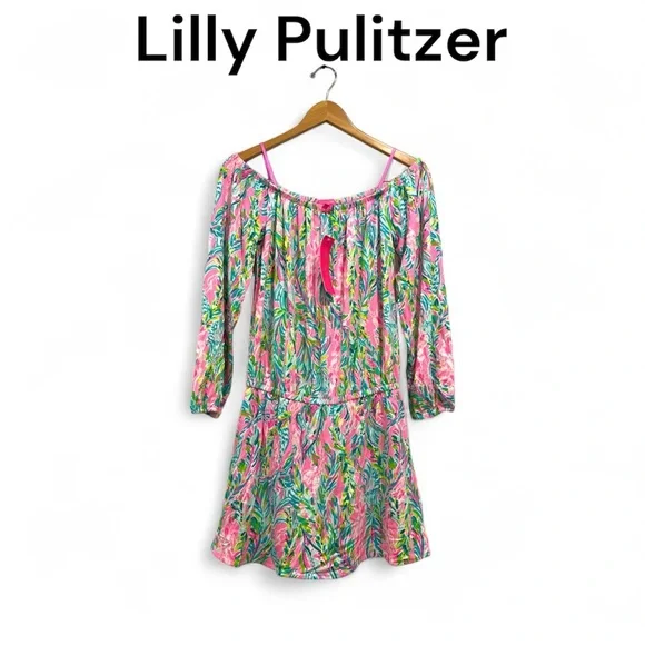 Lilly Pulitzer Off-Shoulder Dress - Picture 2 of 3